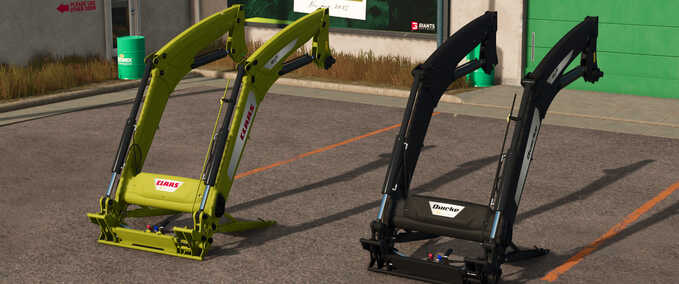 Quicke front loader set Q8M Mod Image