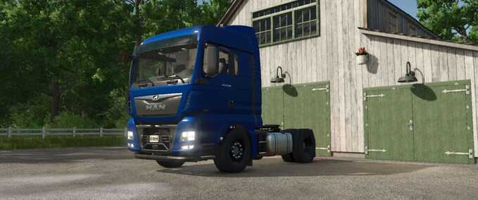 Trucks MAN TGX 18.500 Farming Simulator mod