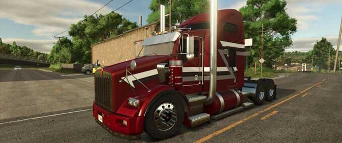 Trucks Kenworth T800 Farming Simulator mod