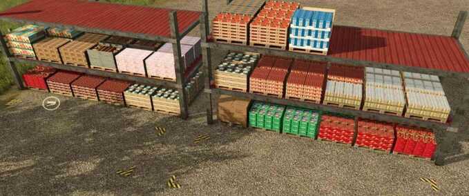 Silos Pallet Shelf Farming Simulator mod