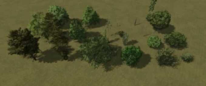 Prefab Baum-Pack Prefab Landwirtschafts Simulator mod