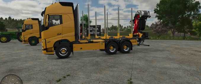 Trucks Volvo FH16 Short Wood Truck Farming Simulator mod