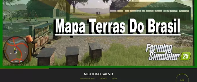 Maps Terras do Brasil Farming Simulator mod