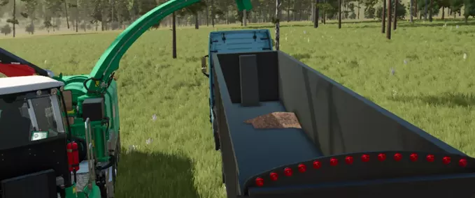 Other trailers Lizard Frameless End Dump with PC Fix Farming Simulator mod