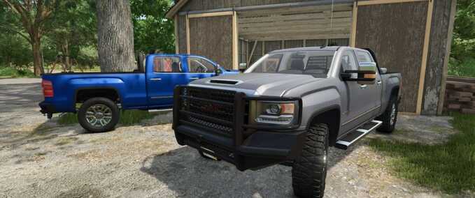 Cars 2018 GMC Sierra 2500 Farming Simulator mod