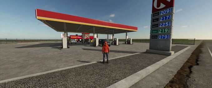 Circle K Tankstelle Mod Image