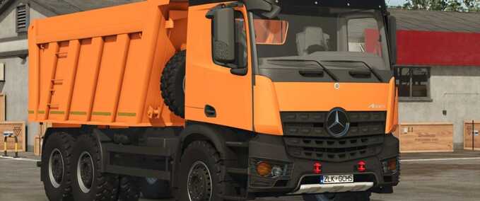 Trucks Mercedes Benz Arocs Farming Simulator mod