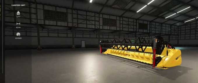 Cutters Varifeed 28ft as Claas & New Holland Farming Simulator mod