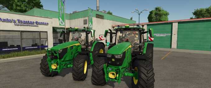 John Deere John Deere 6R Customization Farming Simulator mod