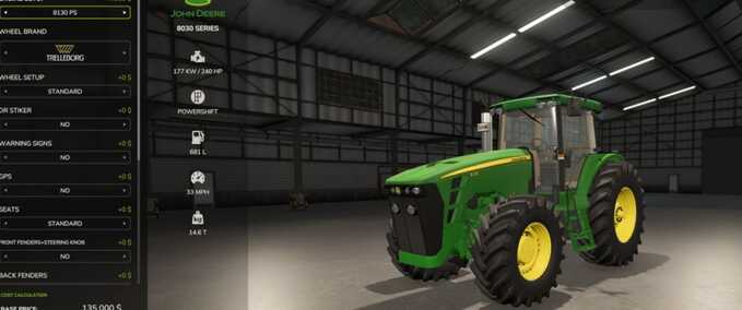 John Deere 8130-8530 Mod Image