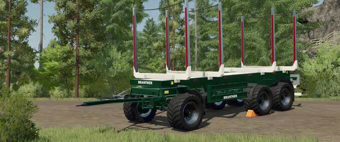 Other trailers Brantner Wood Packer LE Farming Simulator mod