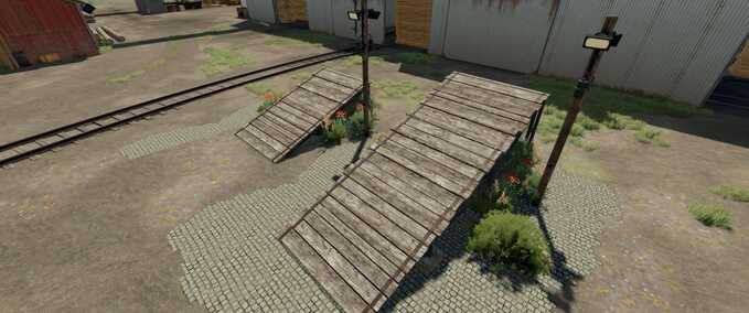 Decoration Old Loading Docks Farming Simulator mod