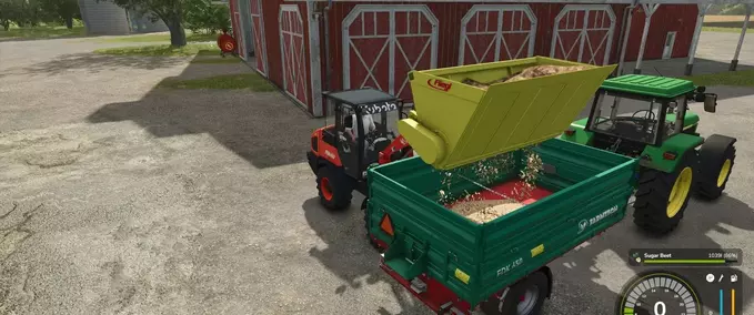 front loader Fliegl Ruby 2000 Three-in-One Shovel Farming Simulator mod