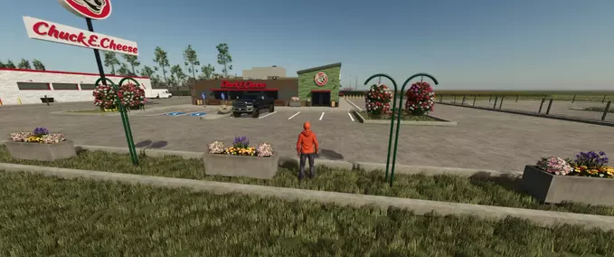 Decoration Chuck E Cheese Farming Simulator mod