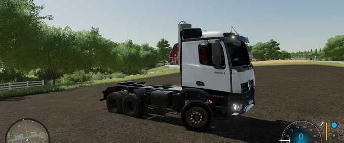 Trucks Mercedes Arocs 6x4 Farming Simulator mod