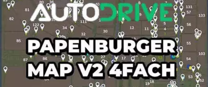 courseplay courses AutoDrive Courses for Papenburg Farming Simulator mod