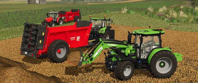 manure spreader Gilibert Helios 15 Farming Simulator mod