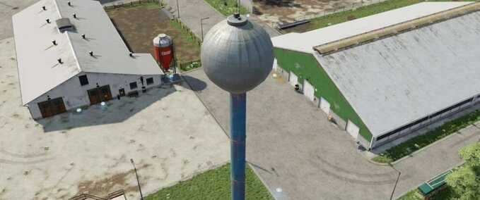 Placeable Objects Water Tower Farming Simulator mod