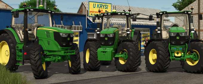 John Deere 6R Großrahmen-Serie Mod Image