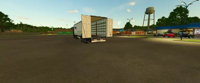 Low Loaders Krone Profi Liner Trailer with Ramps Farming Simulator mod