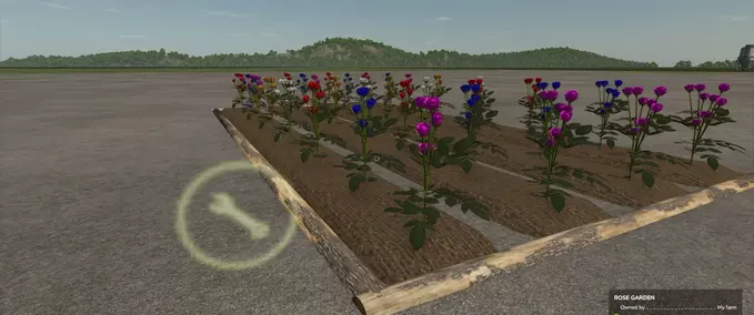 Gewächshäuser Rosengarten Landwirtschafts Simulator mod