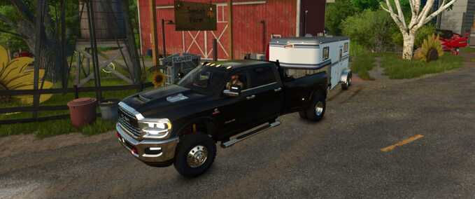 Cars 2024 Dodge Ram 3500 Crew Cab Farming Simulator mod