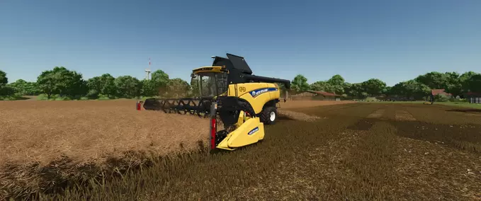 Cutters Varifeed 28ft as Claas & New Holland Farming Simulator mod