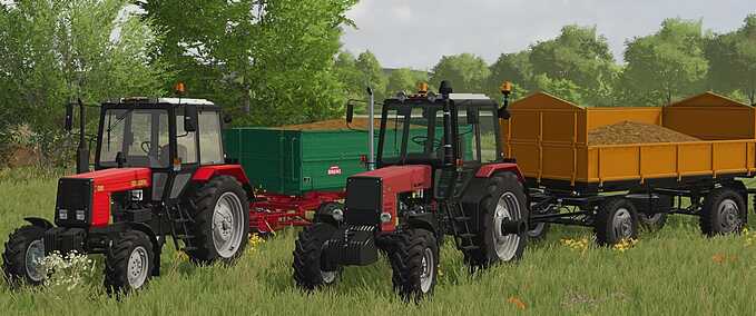 MTZ / MTS MTZ 8xx Farming Simulator mod