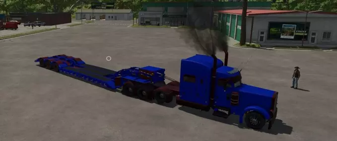 Low Loaders Brandt H550 with Color Customization Farming Simulator mod