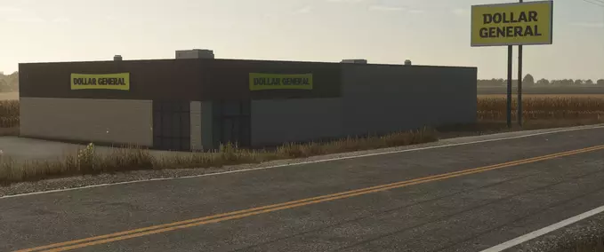 Decoration Dollar General Placeable Farming Simulator mod