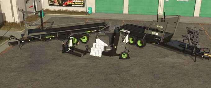 Bale Wrappers Custom Bale Support Pack Farming Simulator mod