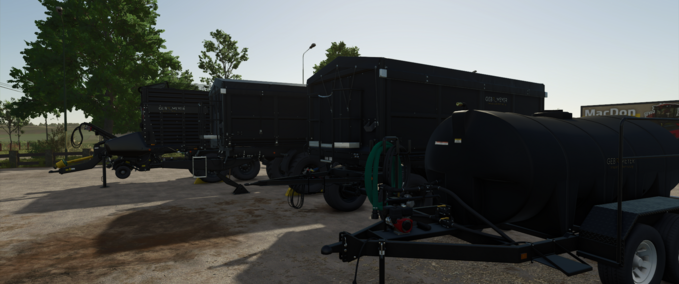 Trailers Flex trailer Gebr.Meyer Farming Simulator mod