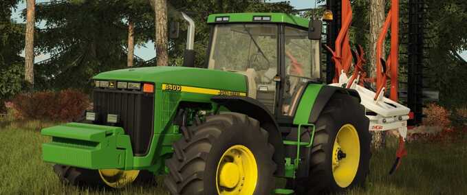 Tractors John Deere 8000 Farming Simulator mod