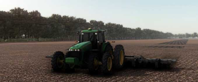 John Deere 8020 mit Reihenkulturabständen Mod Image