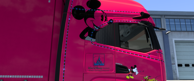 Disney train Iveco and Krone ProfiLiner double Mod Image