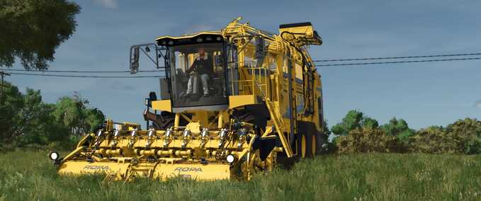 Other manufactors Ropa 6S Multifrucht (900 HP / 1,000,000 L) Farming Simulator mod