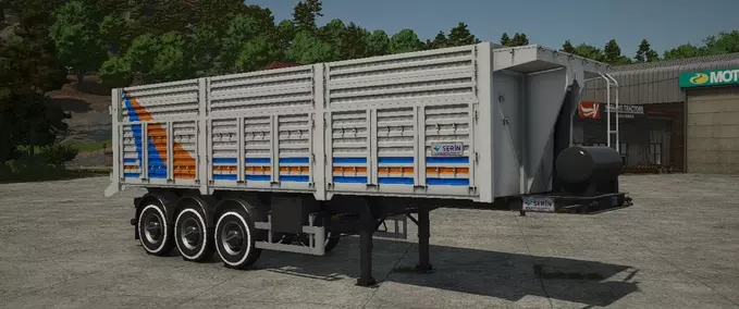 Trailers Serin Ultra 8200 Dump Trailer Farming Simulator mod