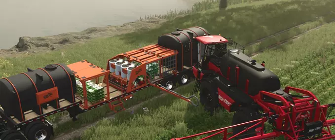 Sprayers & Fertilizer Phiber Dash System Farming Simulator mod