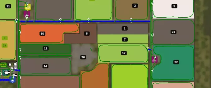 AutoDrive Netzwerk für Norddeutsche Insel Mod Image