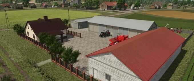 Maps Polish Farm on Zielonka Farming Simulator mod