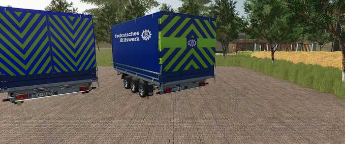 Other Vehicles Police Deployment Trailer Farming Simulator mod