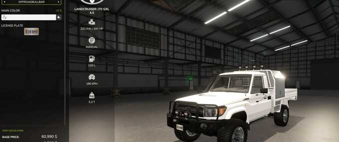 Toyota Landcruiser J70 GXL Mod Image