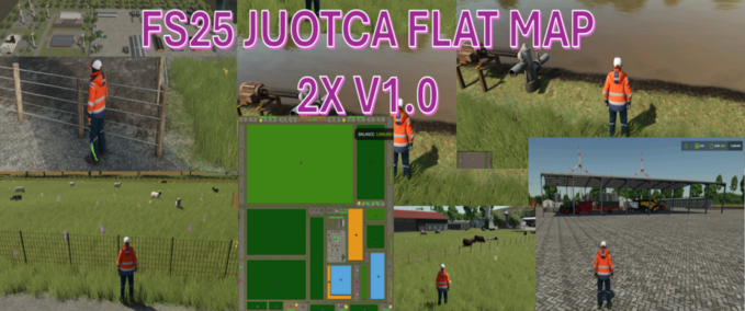 Maps FS25 Juotca Map 2X Farming Simulator mod