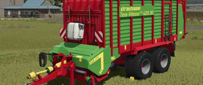 Forage Wagons Strautmann Tera Vitesse 4201 DO Loading Wagon Farming Simulator mod