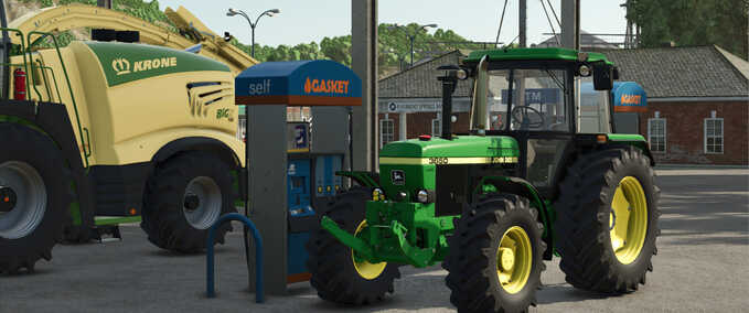 Gameplay Realistic Refueling Farming Simulator mod