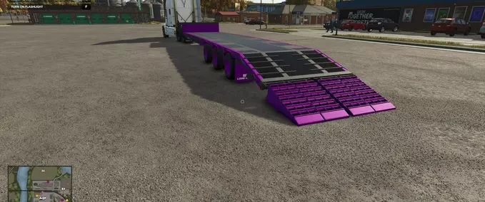 Low Loaders LODE KING Drop Deck Colored Farming Simulator mod