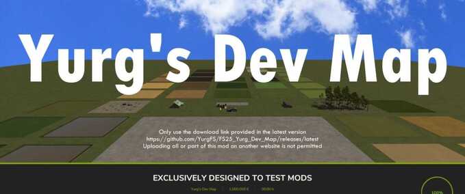 Default Map edit Yurg's Development Map Farming Simulator mod