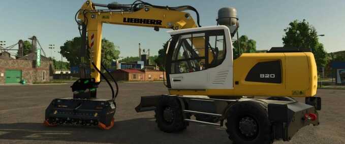 Liebherr A 920 Litronic Mod Image