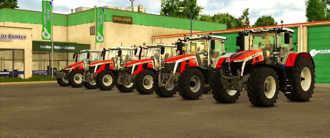 Massey Ferguson S Series Pack Mod Image