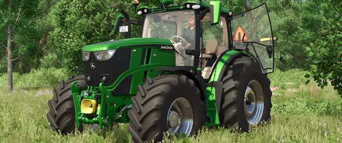 John Deere John Deere 6R Large Frame with 600R Front Loader Farming Simulator mod